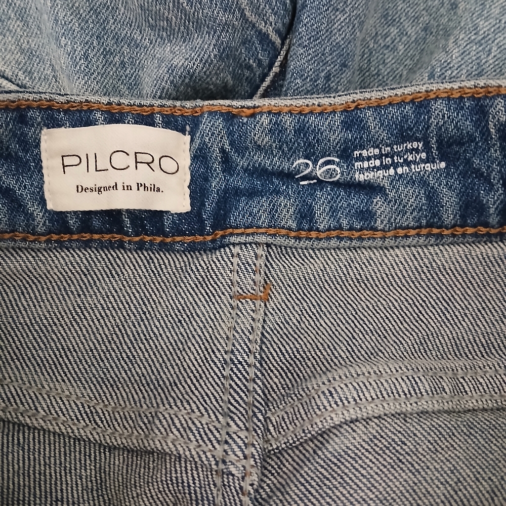 Pilcro‎ The Austyn High-Rise Cuffed Wide-Leg Jeans - Picture 7 of 13